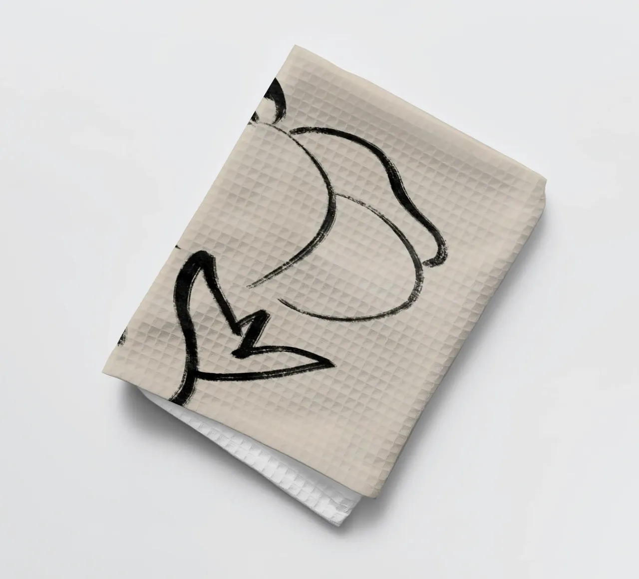 Minimal Matters No 03 canovaccio da cucina da treechild