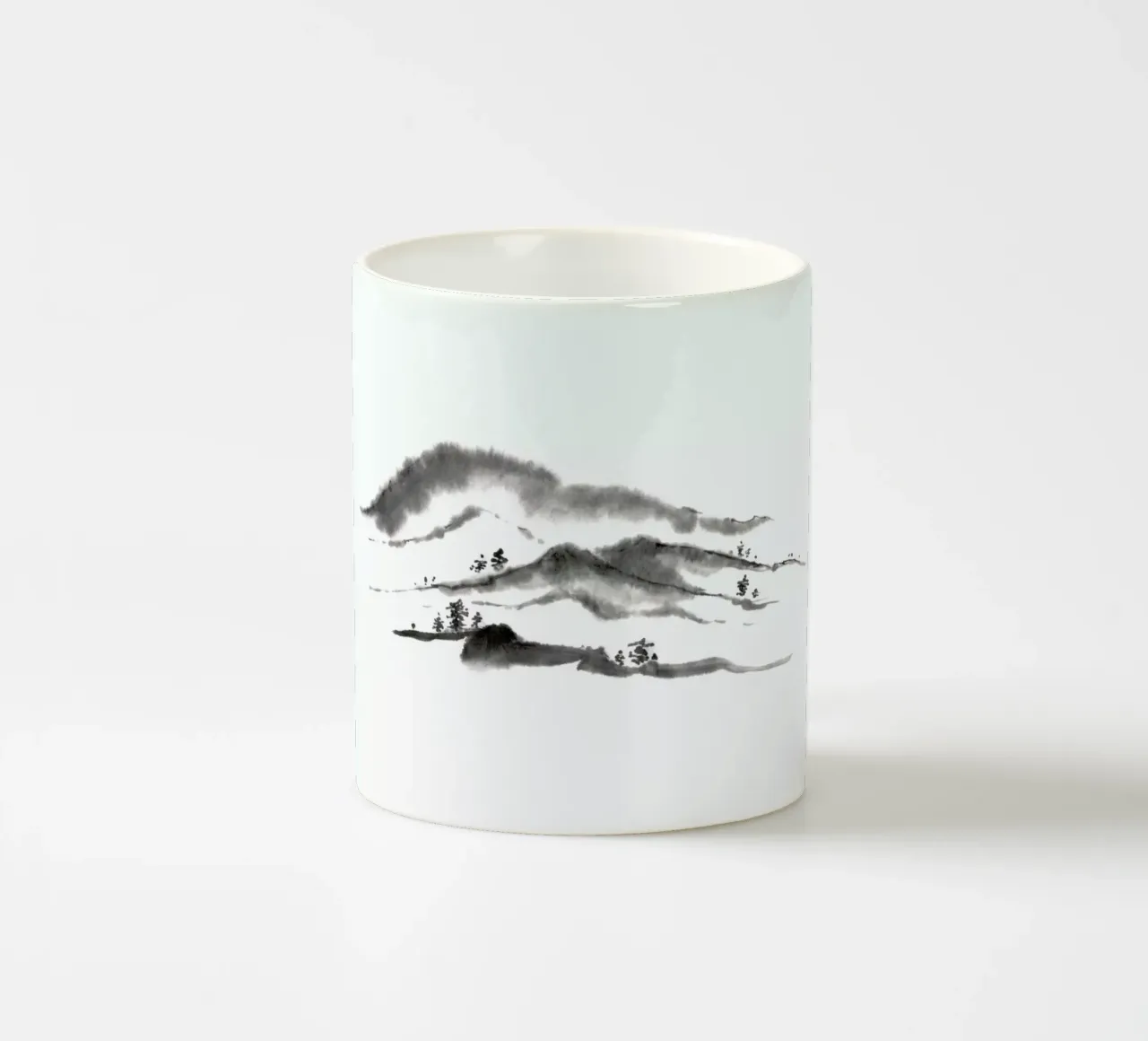 Distant Hills II tazza in ceramica da Flora & Fauna