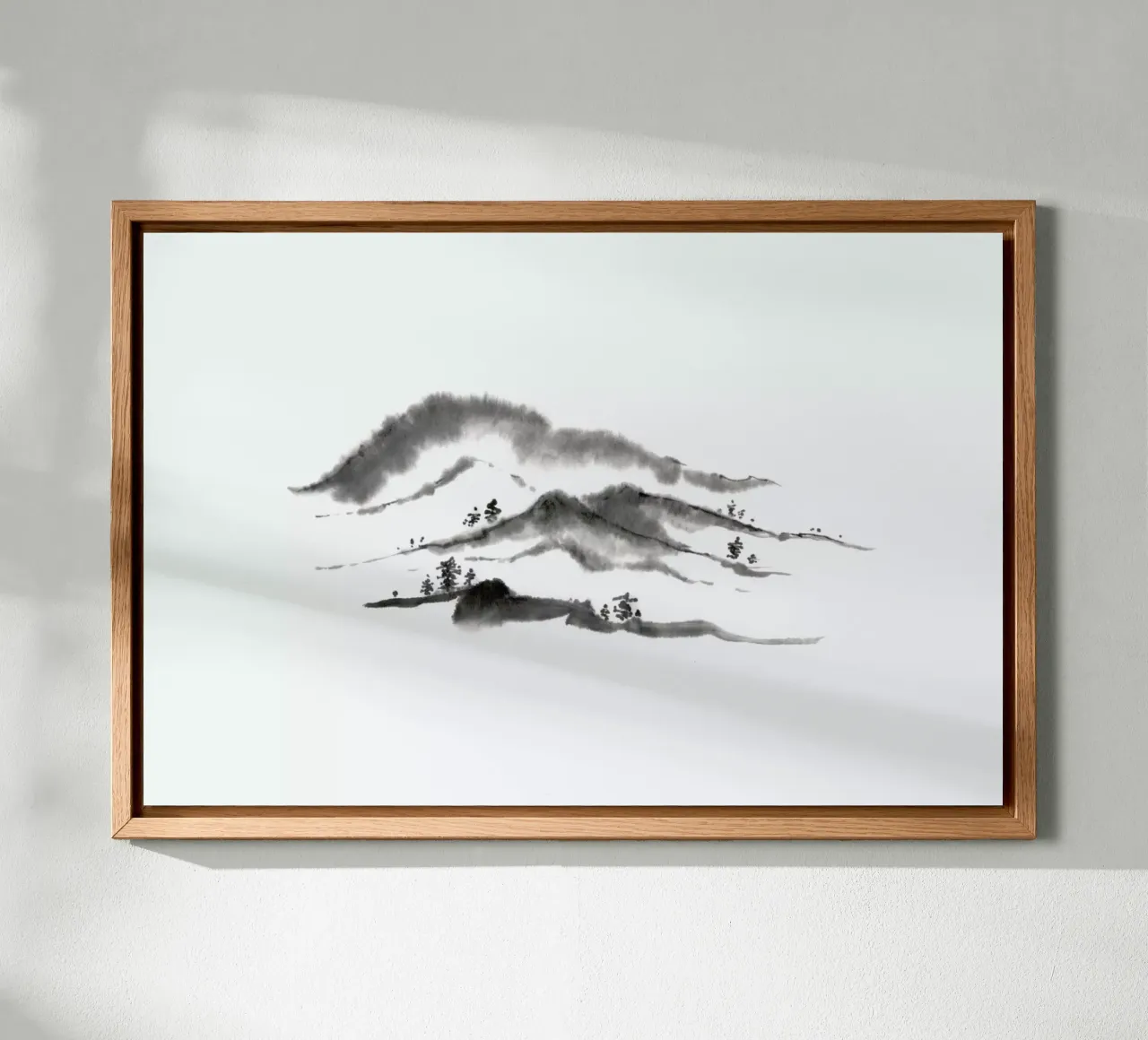 Distant Hills II canvas by Flora & Fauna