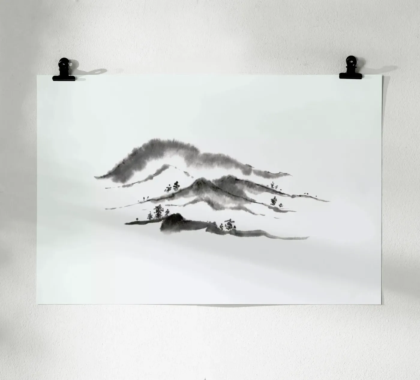 Distant Hills II poster da Flora & Fauna
