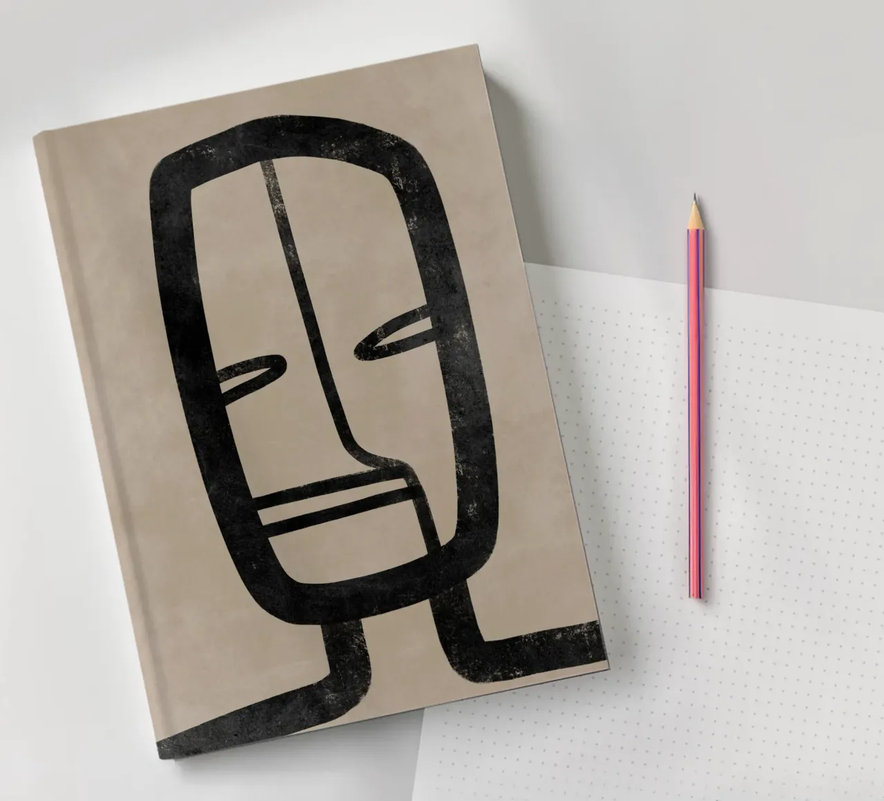 Minimal Matters No 04 notebook by treechild