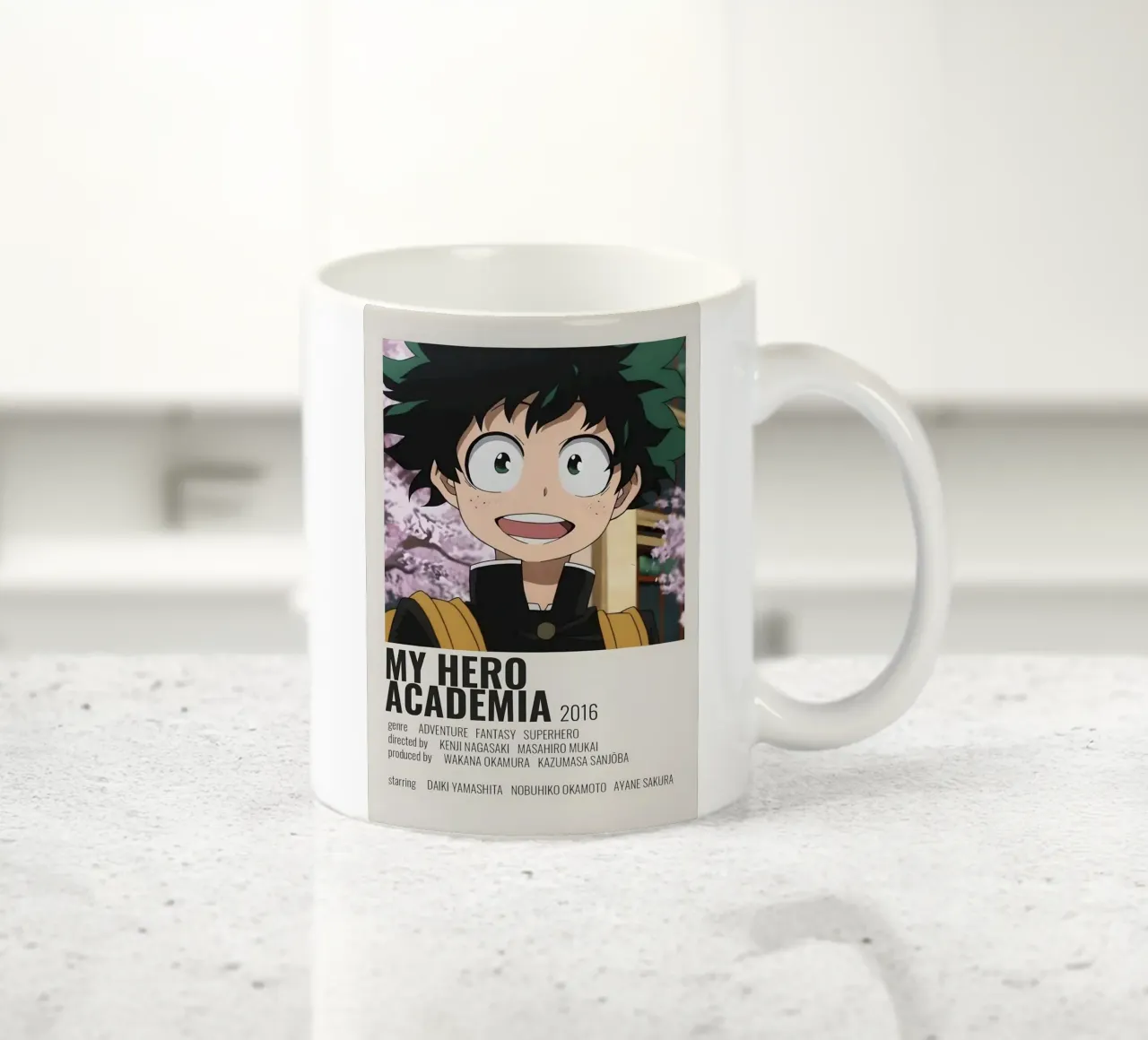 MY HERO ACADEMIA  2016 tazza in ceramica da Totoya
