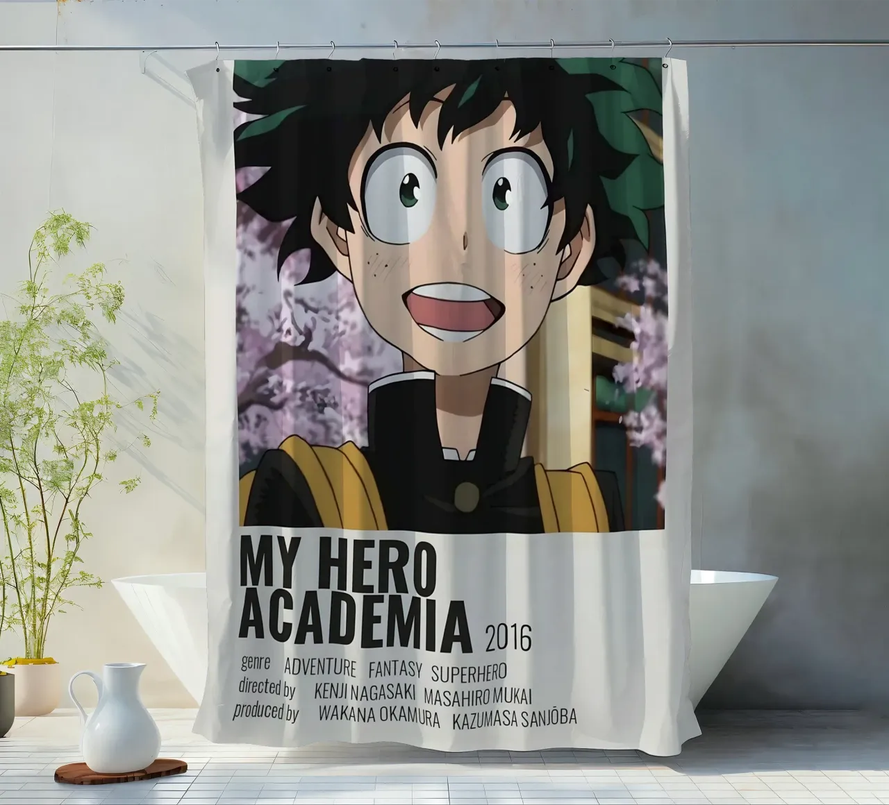 MY HERO ACADEMIA  2016 tenda da doccia da Totoya
