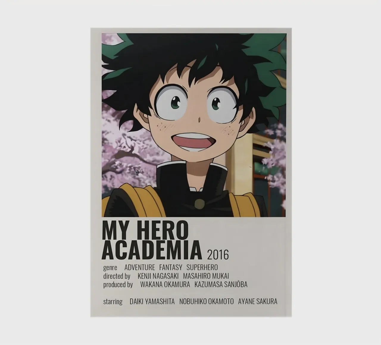 MY HERO ACADEMIA  2016 notebook by Totoya