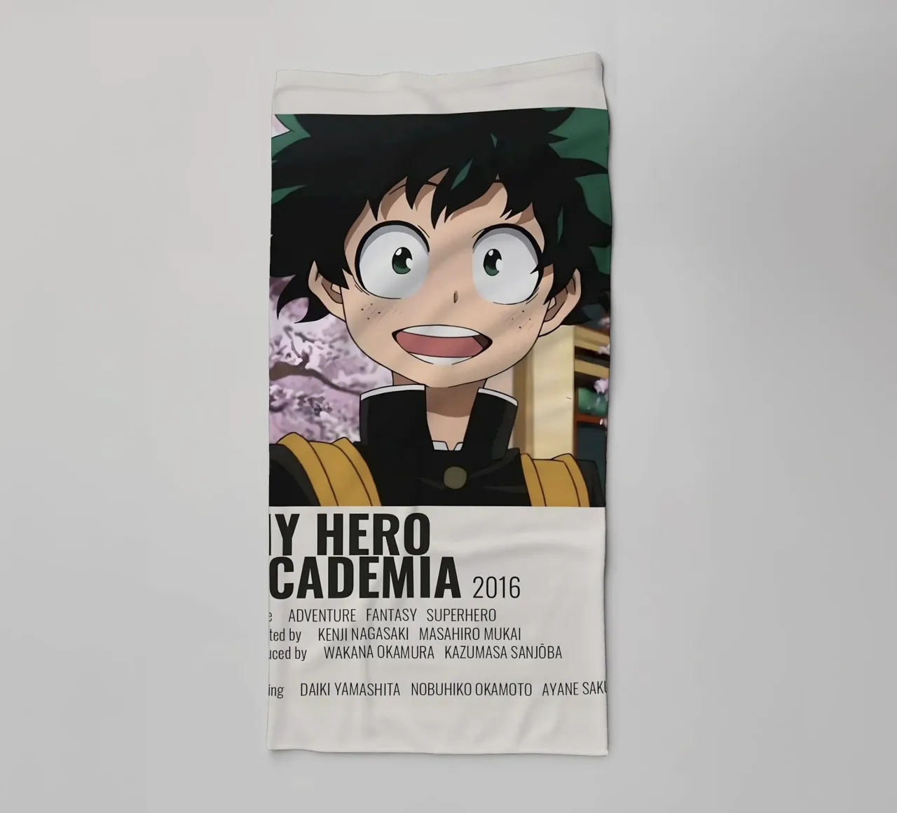 MY HERO ACADEMIA  2016 asciugamano da bagno da Totoya