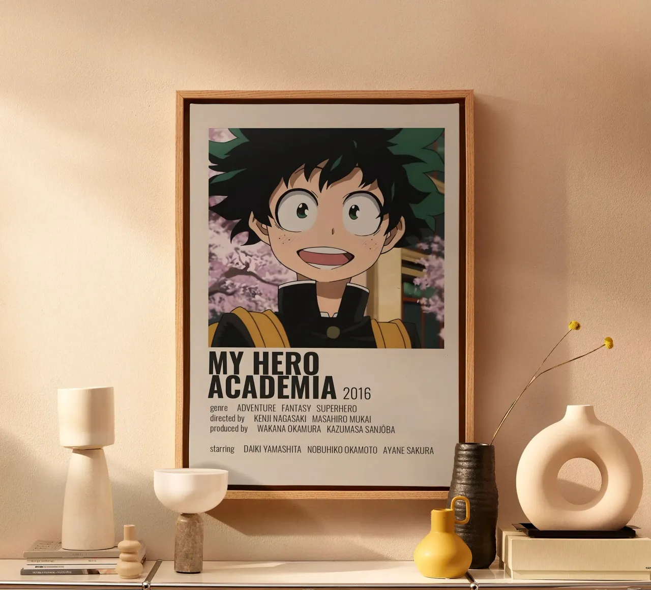 MY HERO ACADEMIA 2016 tela da Totoya