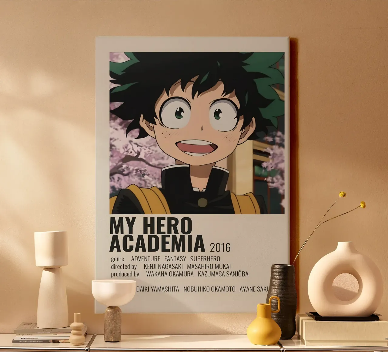 MY HERO ACADEMIA 2016 tela da Totoya