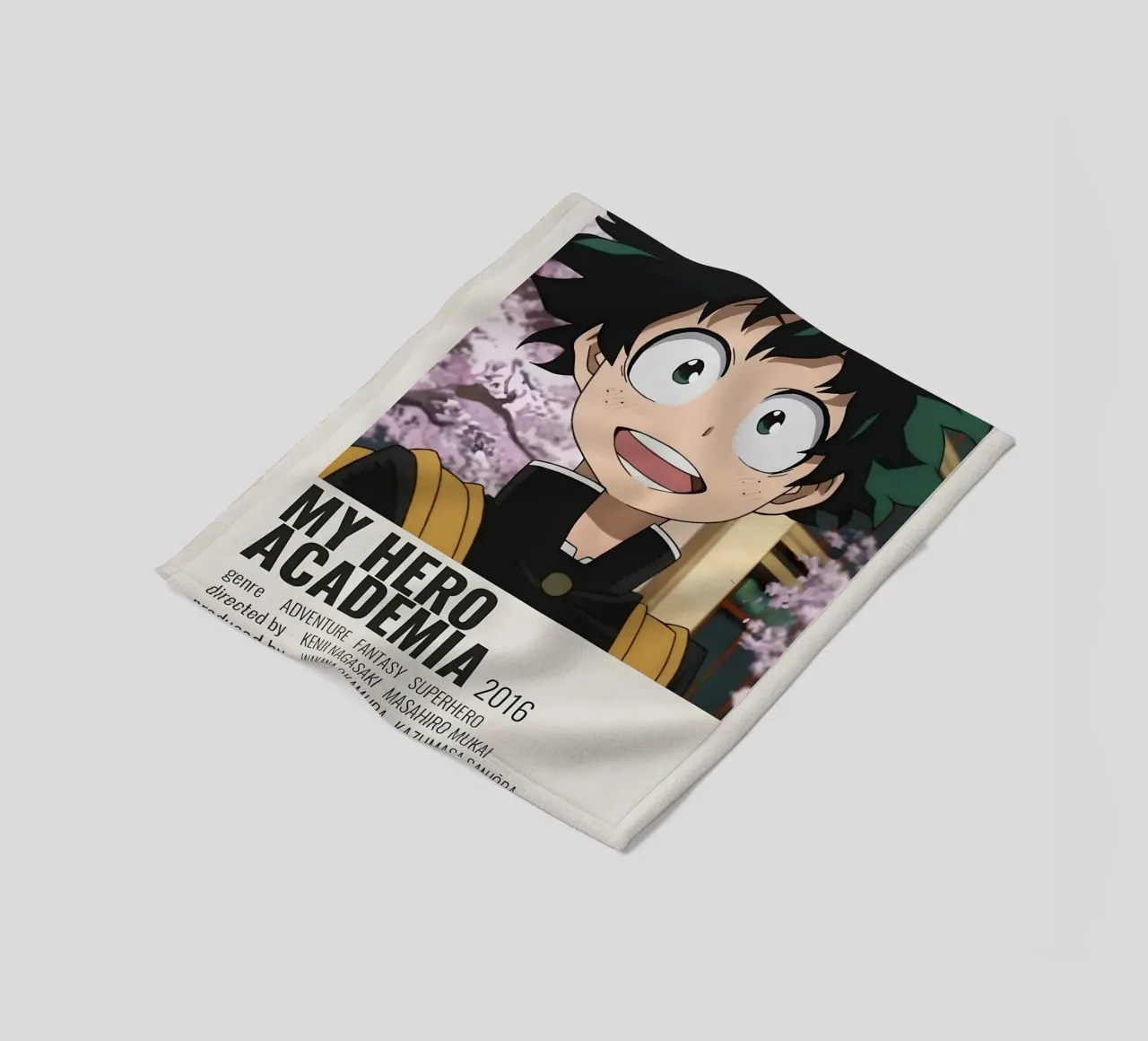 MY HERO ACADEMIA  2016 coperta in pile da Totoya