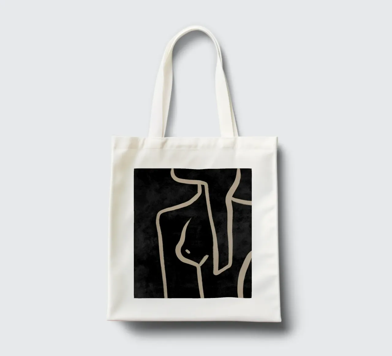 Minimal Matter No 05 borsa in juta da treechild
