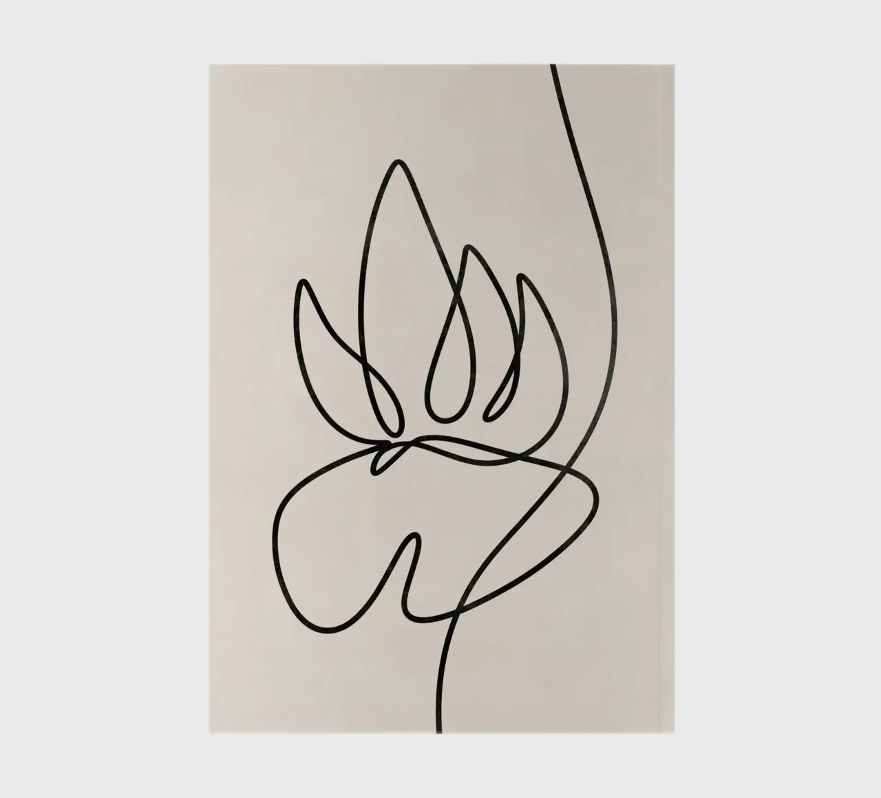 Minimal Matter No 06 notebook by treechild