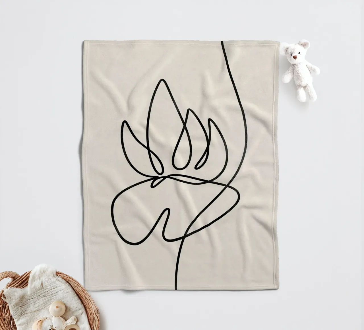 Minimal Matter No 06 coperta in pile da treechild