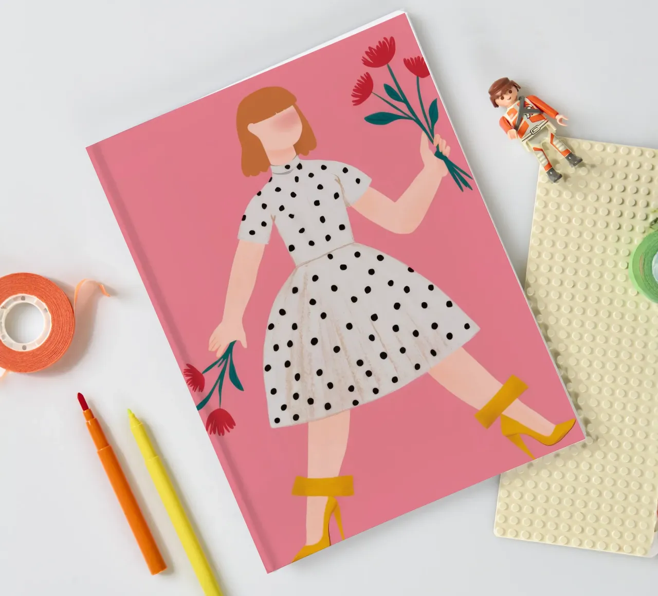 Playful Pose notebook by Twilight Muse