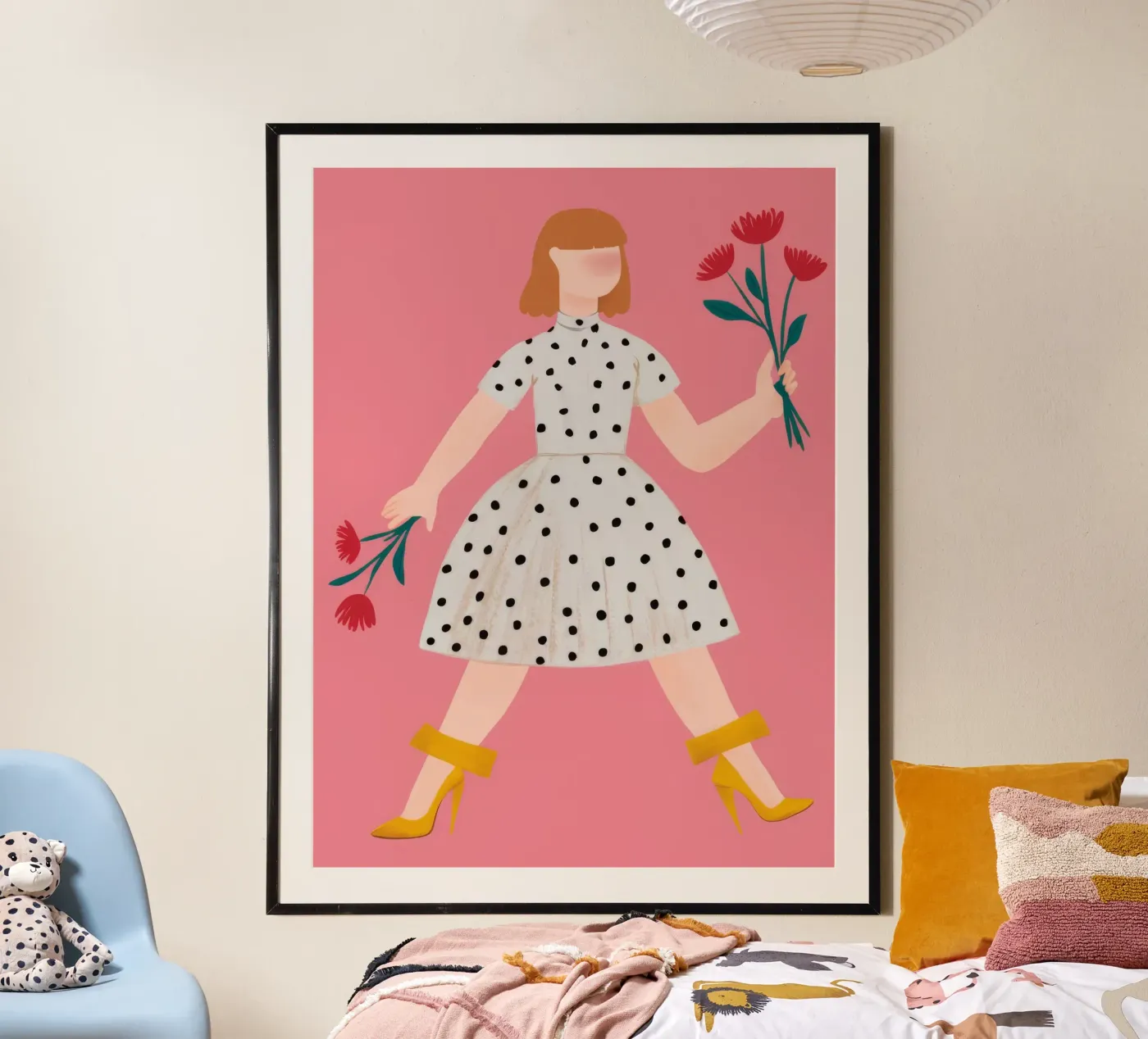 Speelse houding poster van Twilight Muse