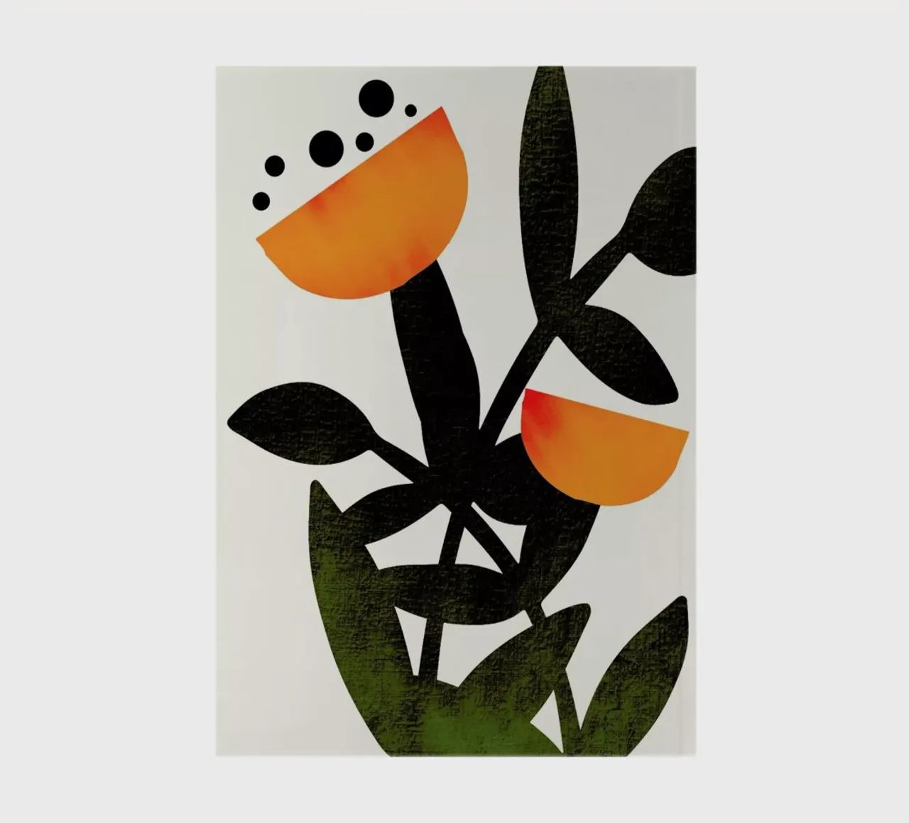 A Flower Called Polly notebook by Kubistika