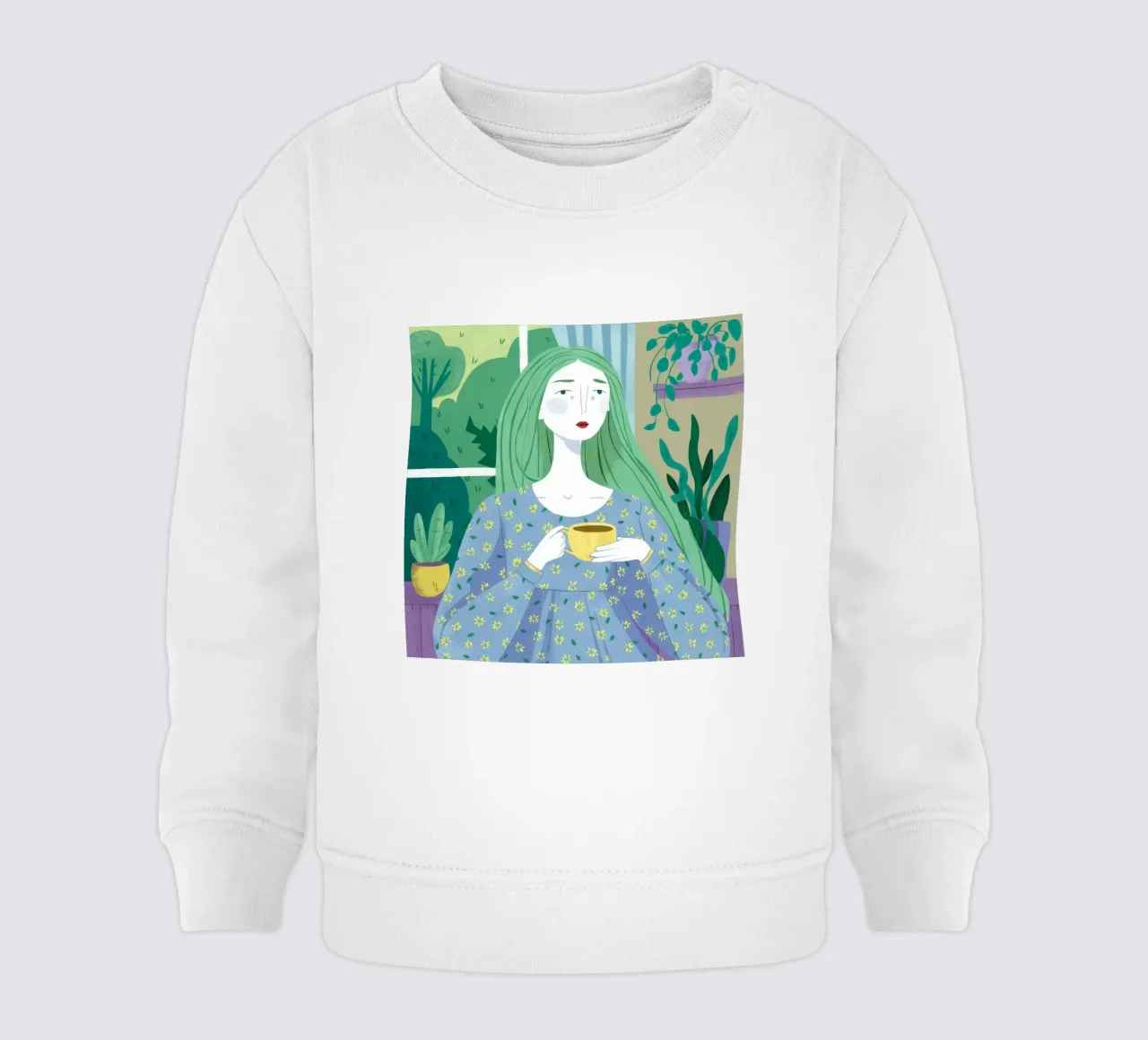 Calma mattutina felpa neonato da Twilight Muse