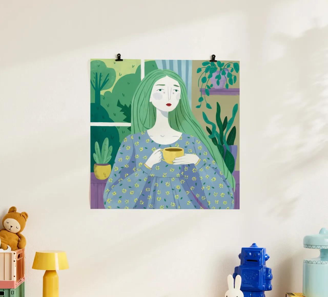 Ochtendrust poster van Twilight Muse