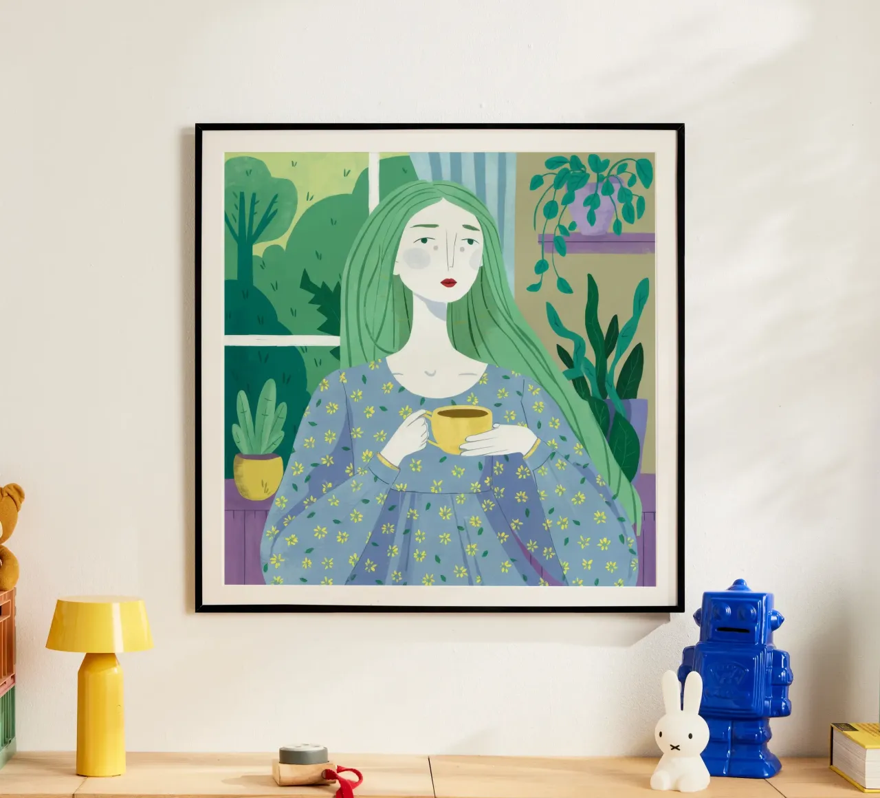 Ochtendrust poster van Twilight Muse