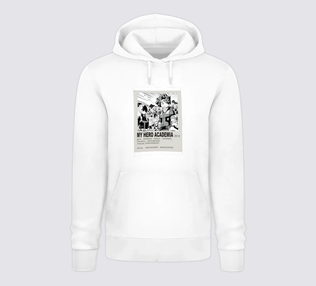MY HERO ACADEMIA 2014 felpa con cappuccio da Totoya