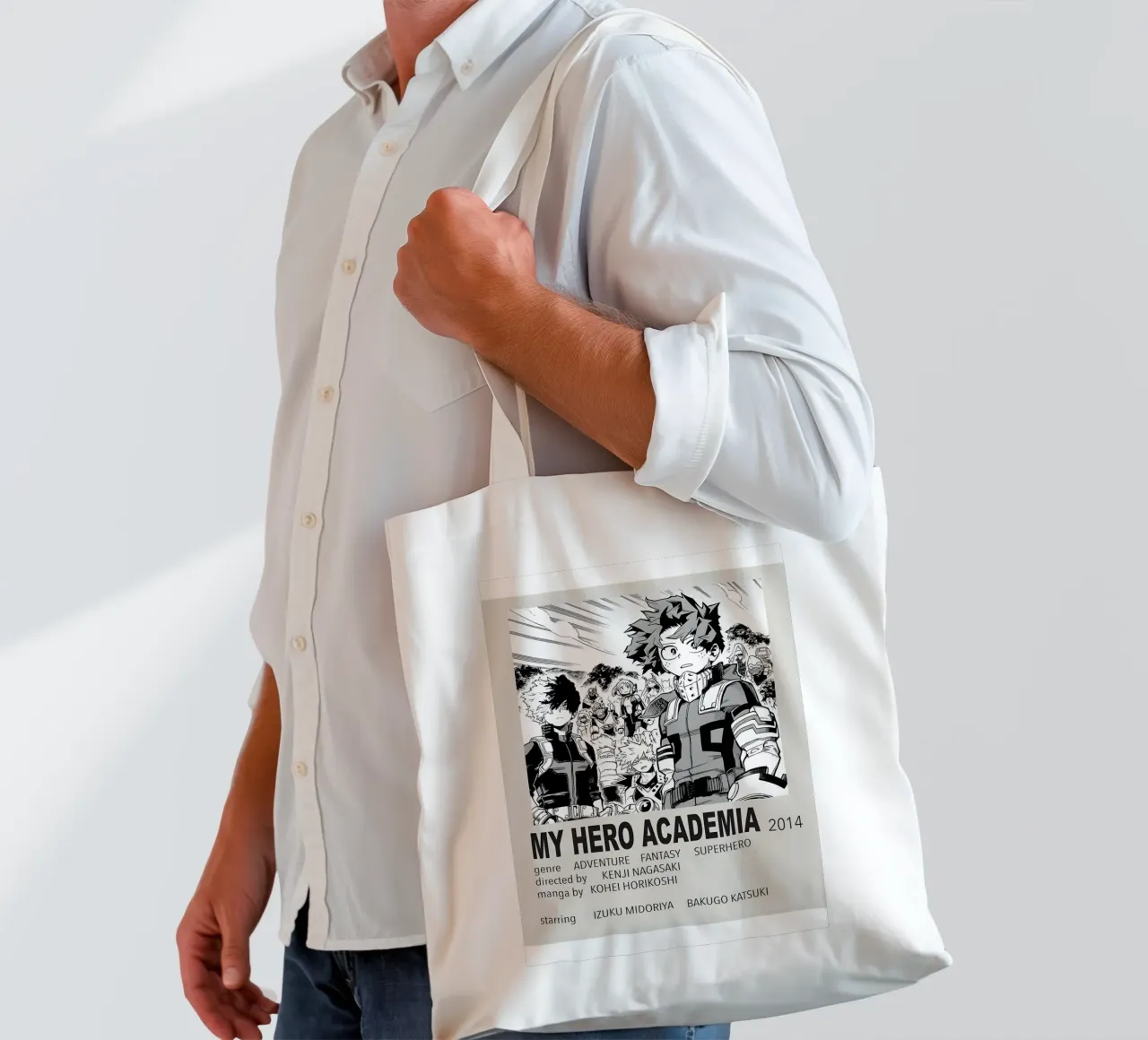 MY HERO ACADEMIA 2014 tote bag by Totoya