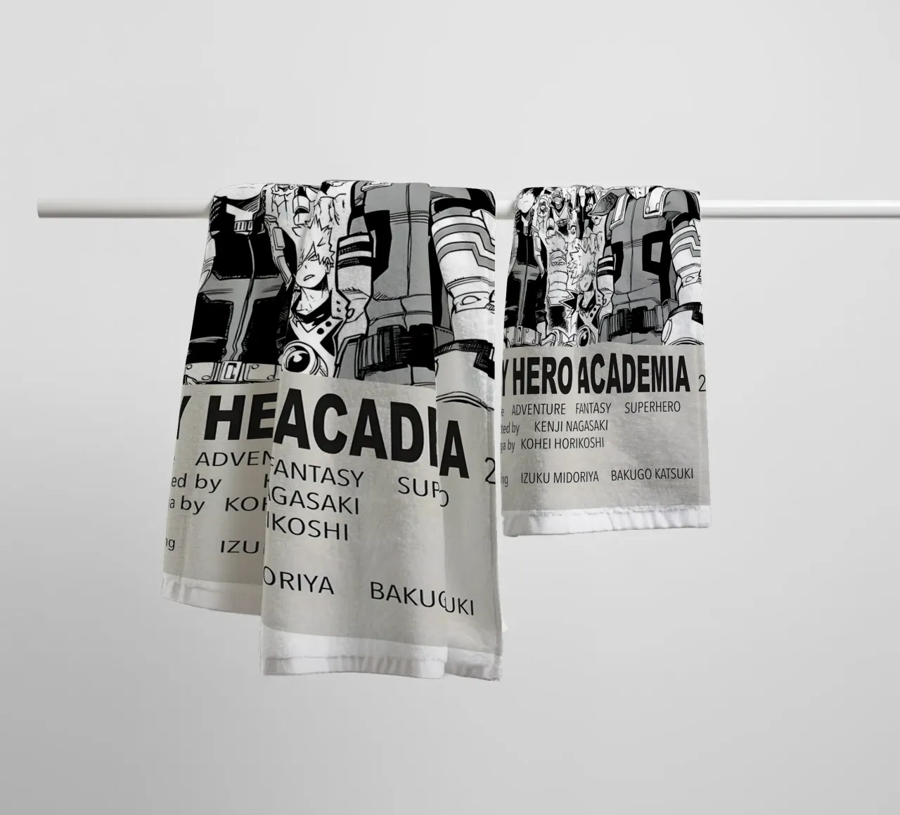 MY HERO ACADEMIA 2014 asciugamano da bagno da Totoya