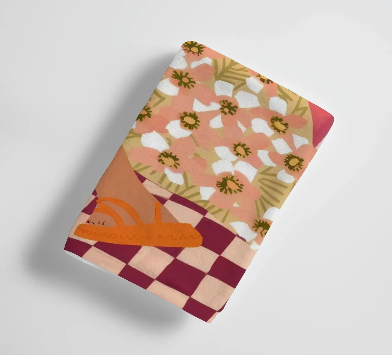 Floral Joy towel by Twilight Muse