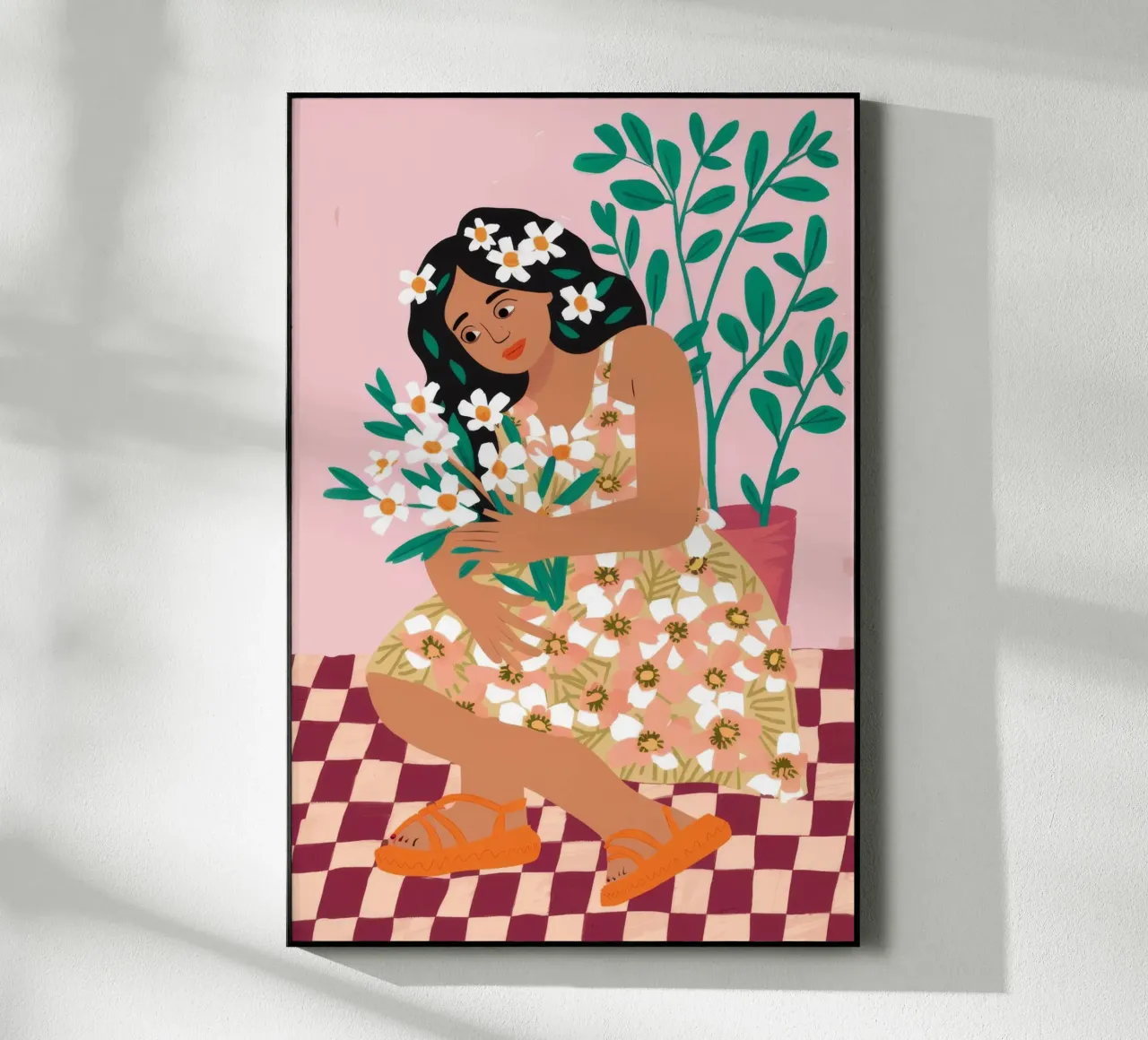 Gioia floreale plexiglass da Twilight Muse