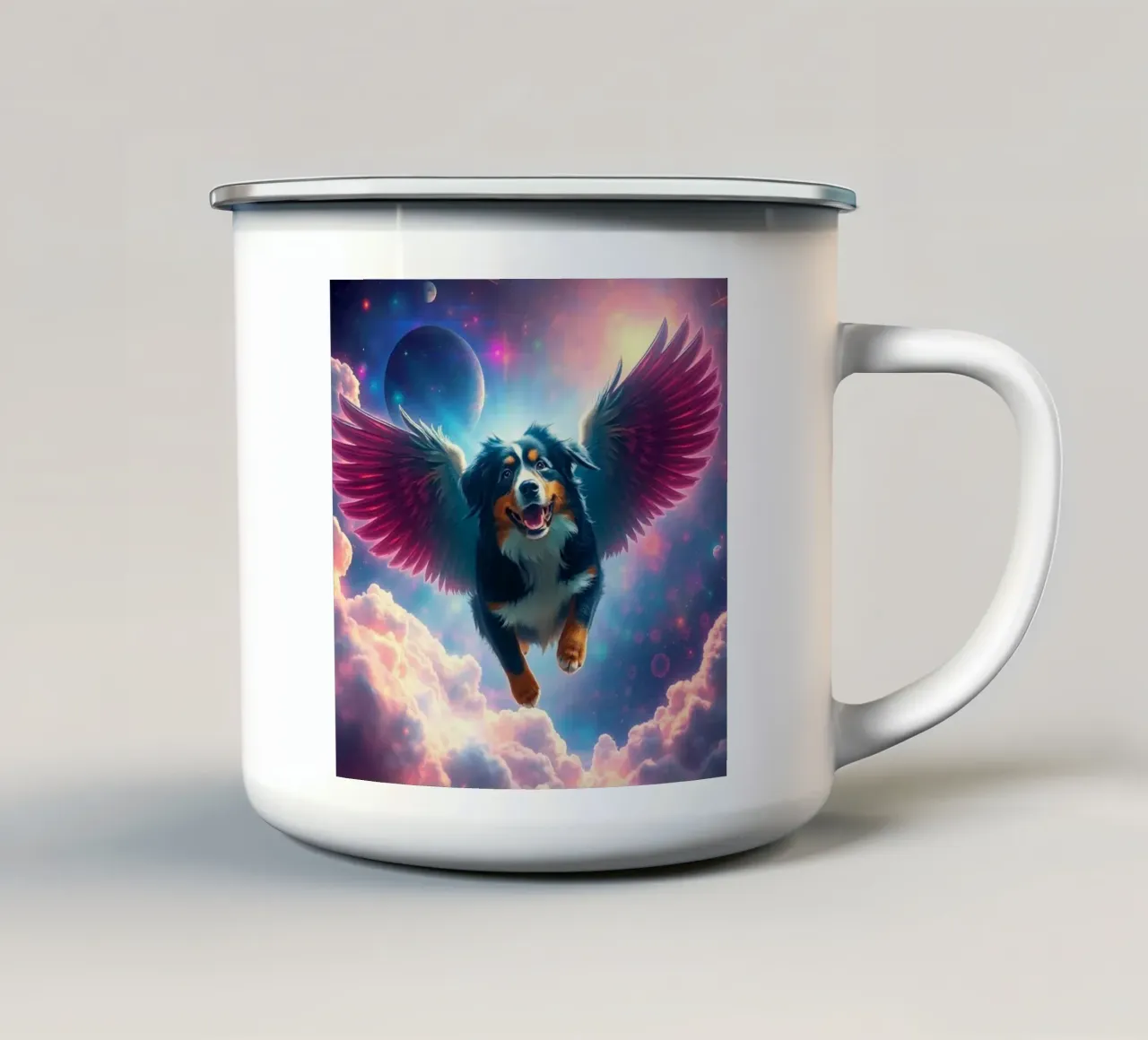 Un angelo del cielo #68 tazza in smalto da Yumis.Beargang.and.Me