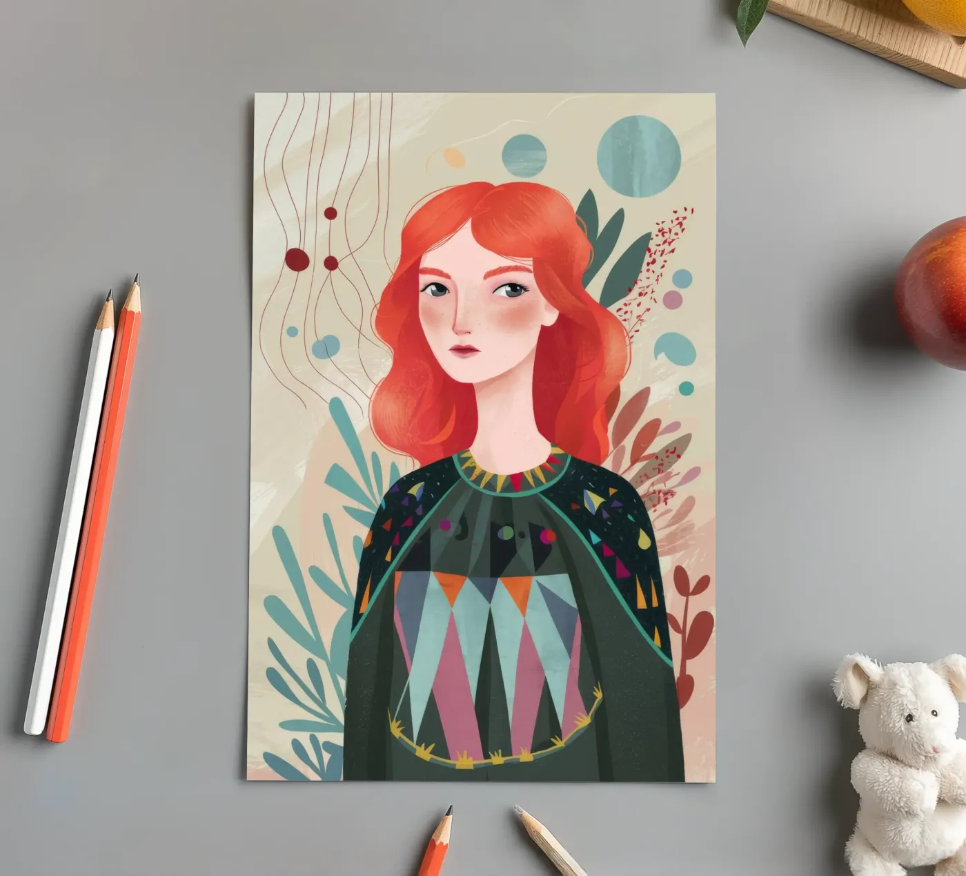 Abstract Reflection sticker sheet by Twilight Muse