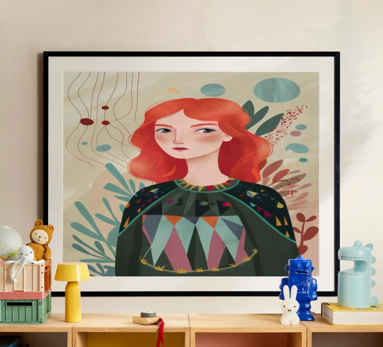 Abstract Reflection poster by Twilight Muse