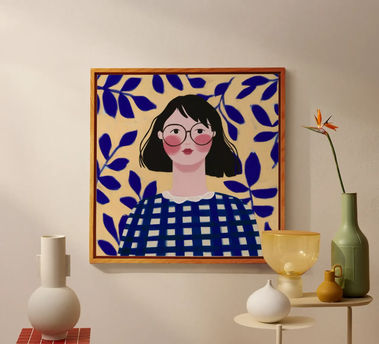 Foglie blu plexiglass da Twilight Muse