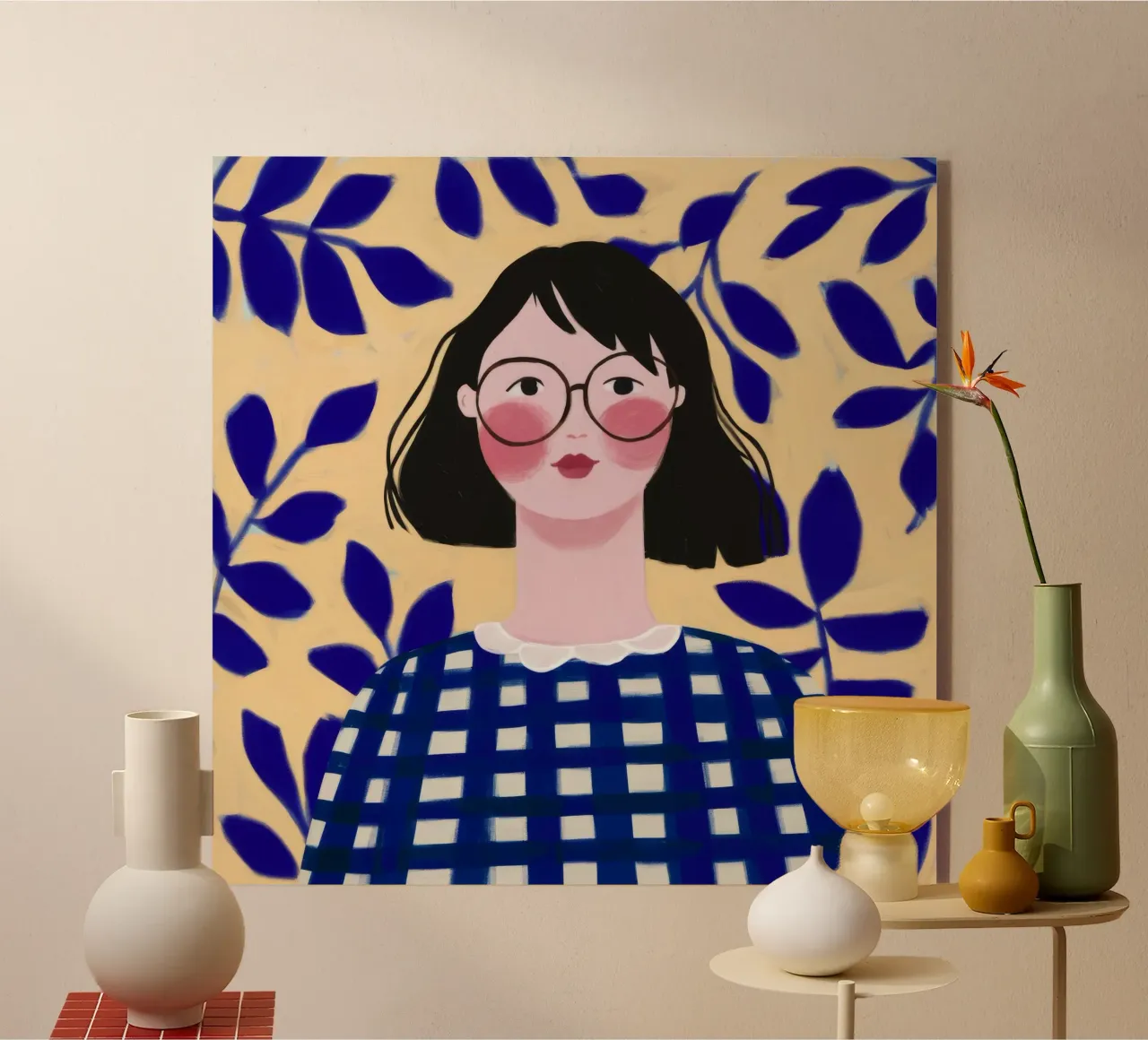 Foglie blu plexiglass da Twilight Muse