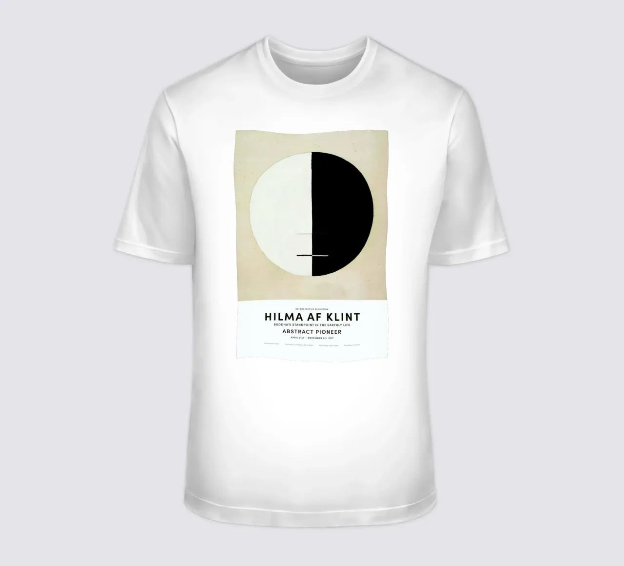 Hilma af Klint - Buddha's Standpoint in the Earthly Life II t-shirt da Vintage by JUNIQE