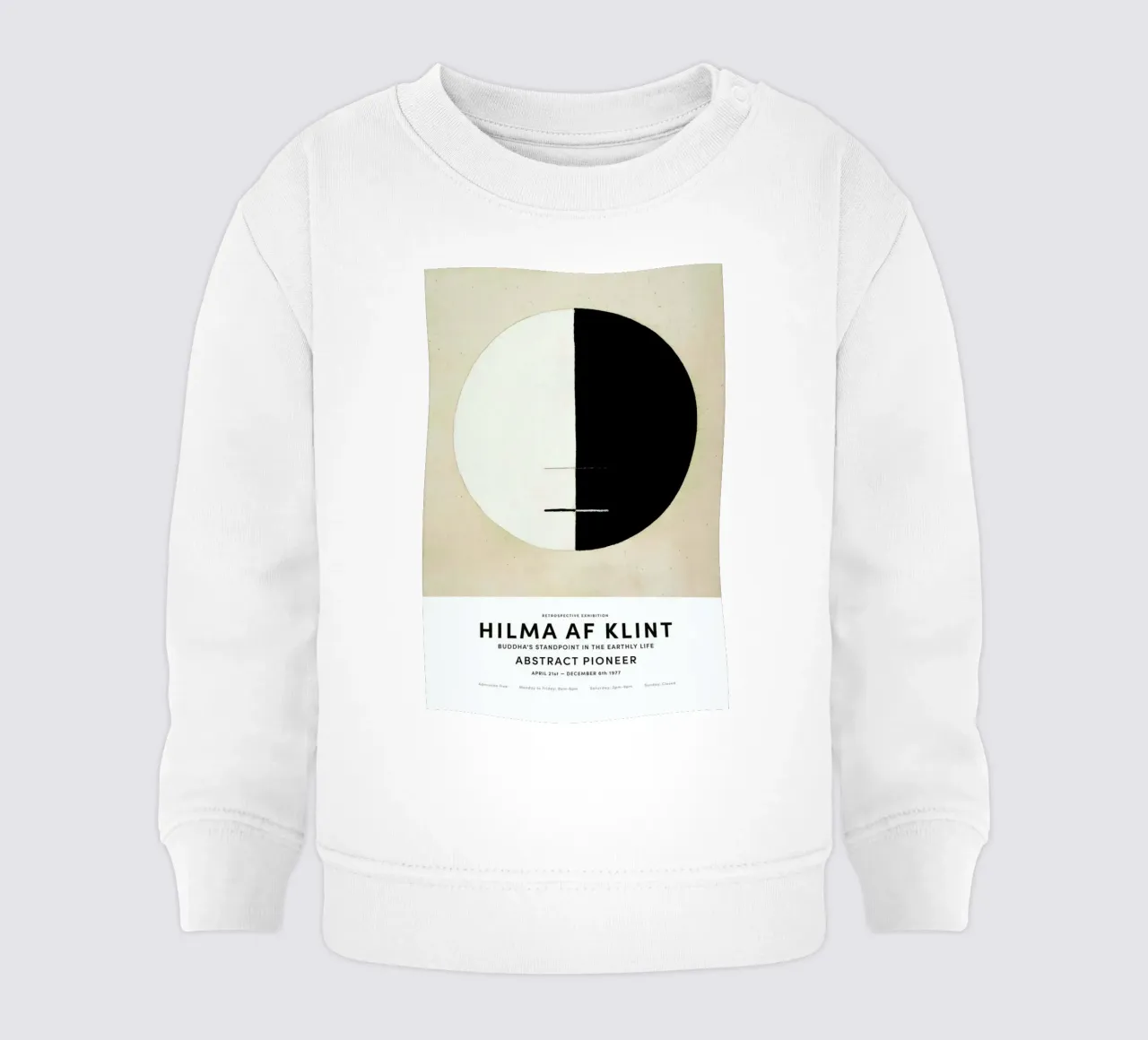 Hilma af Klint - Buddha's Standpoint in the Earthly Life II felpa neonato da Vintage by JUNIQE