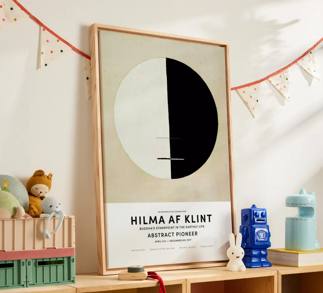 Hilma af Klint - Buddha's Standpoint in the Earthly Life II canvas by Vintage by JUNIQE