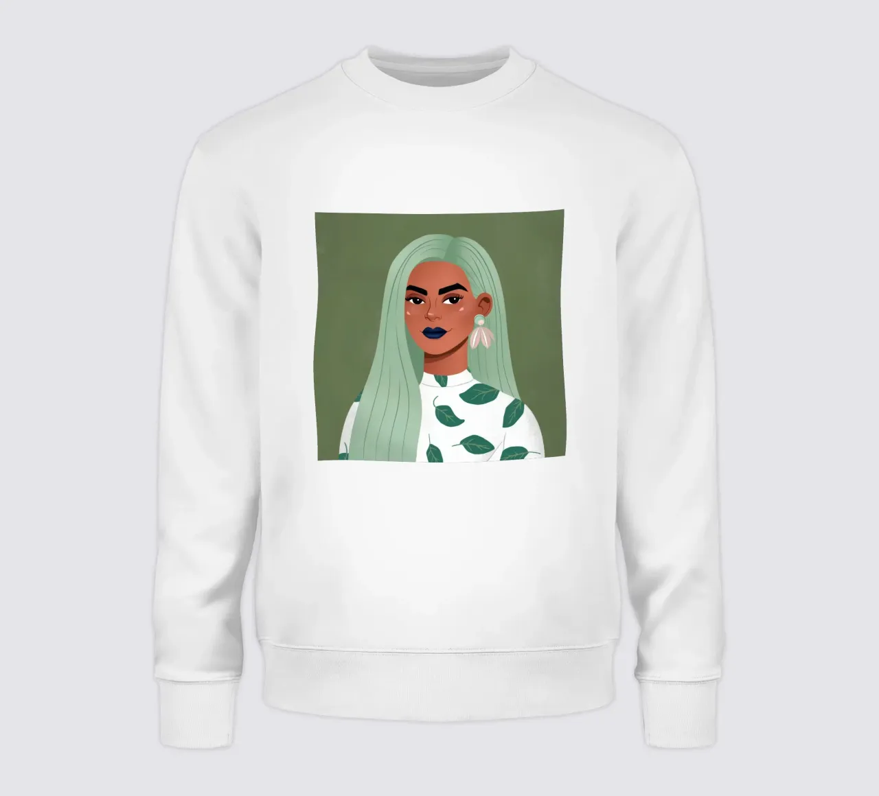 Élégance verte sweat de Twilight Muse