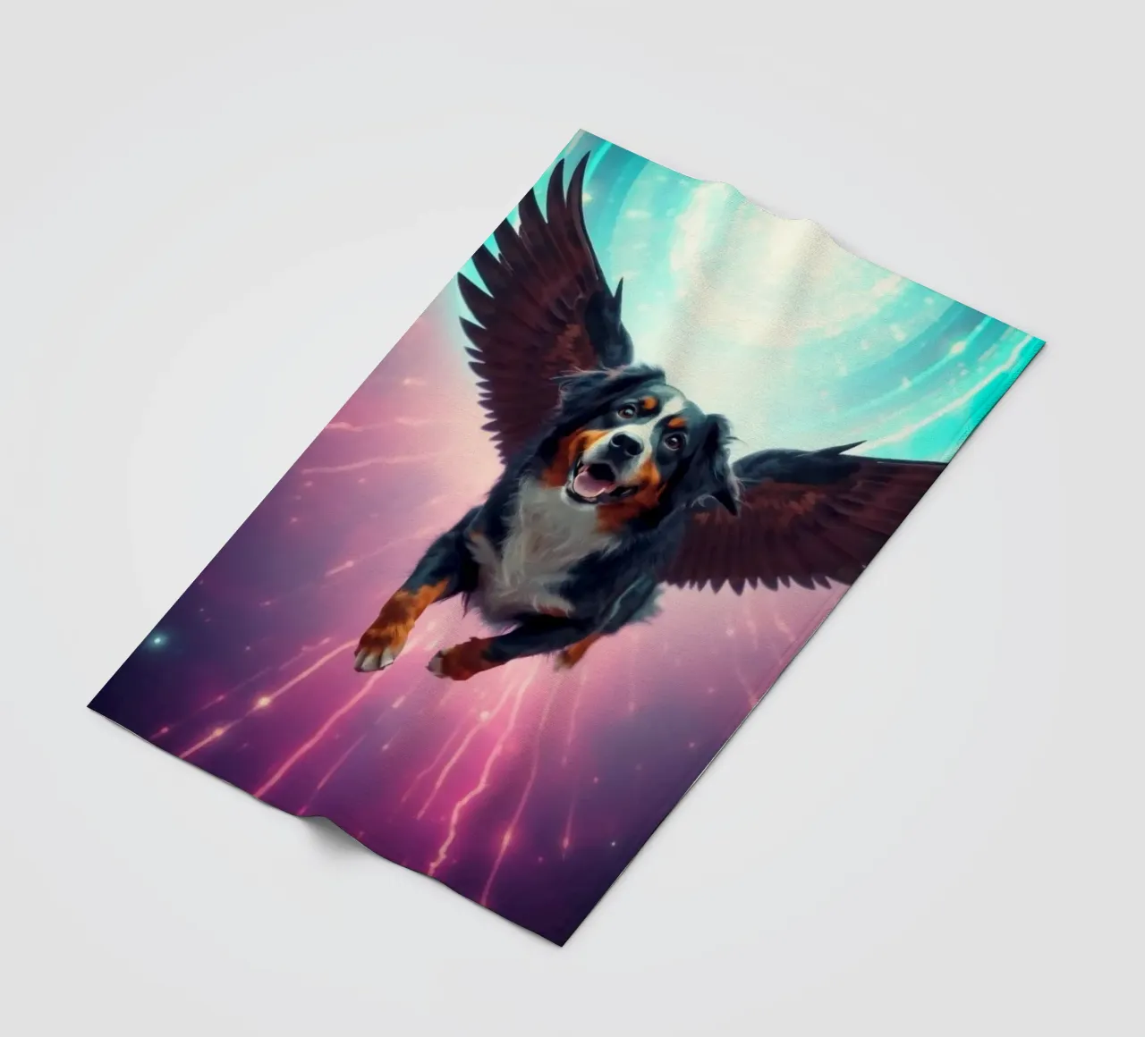 An Angel of Heaven #71 fleece blanket by Yumis.Beargang.and.Me