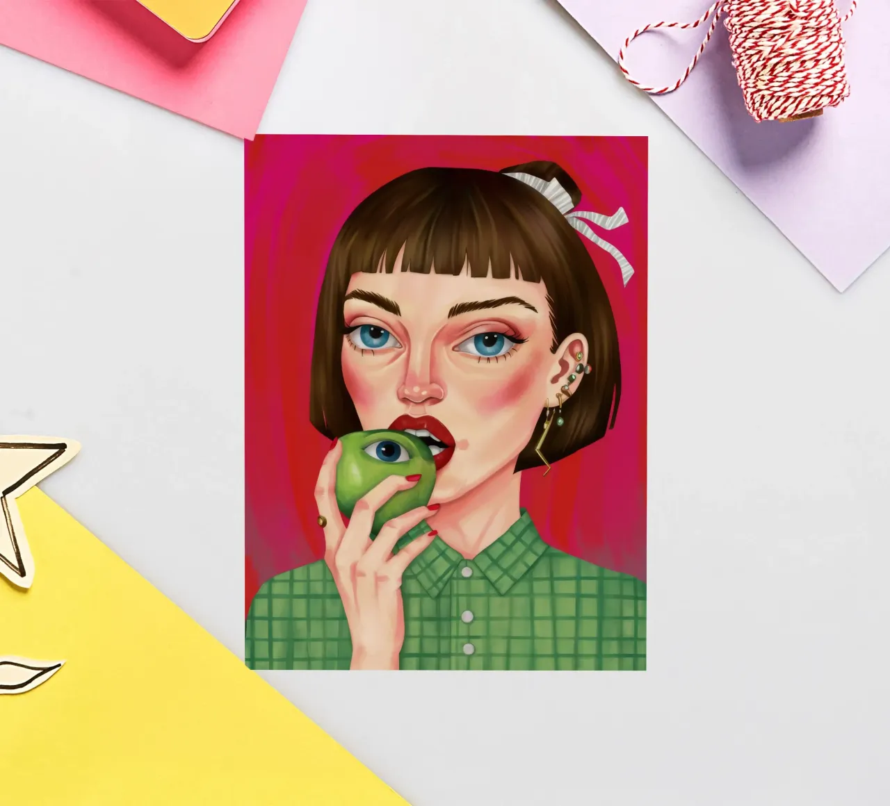 Retro Charm sticker by Twilight Muse