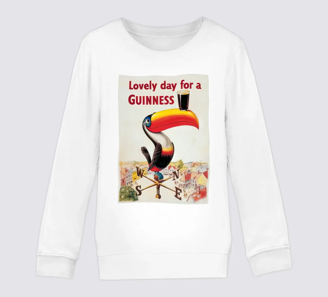 Una bella giornata per una Guinness felpa bambino da Danielshop