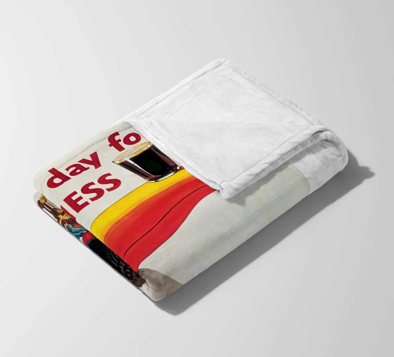 Una bella giornata per una Guinness coperta in pile da Danielshop