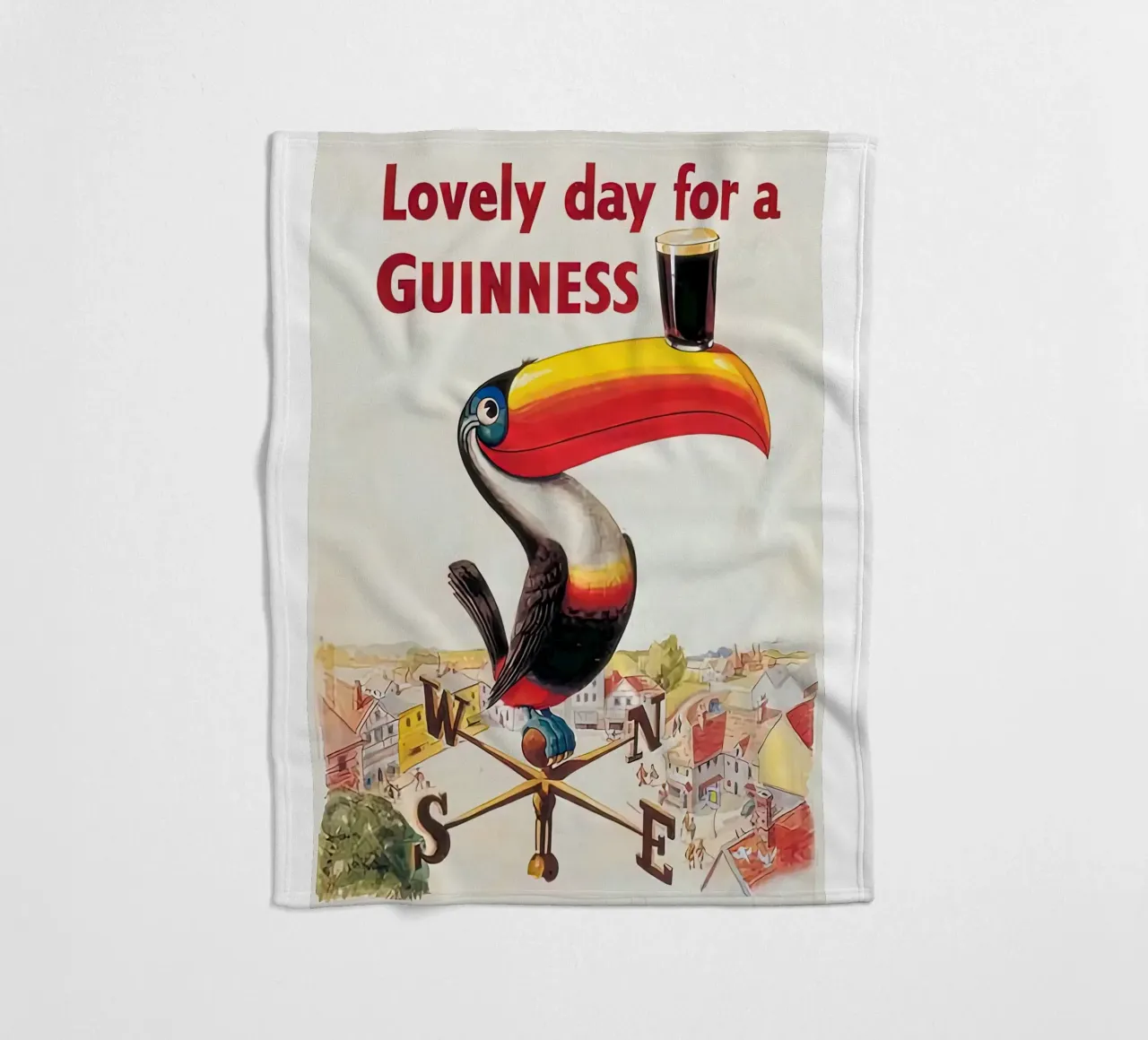 Una bella giornata per una Guinness coperta in pile da Danielshop