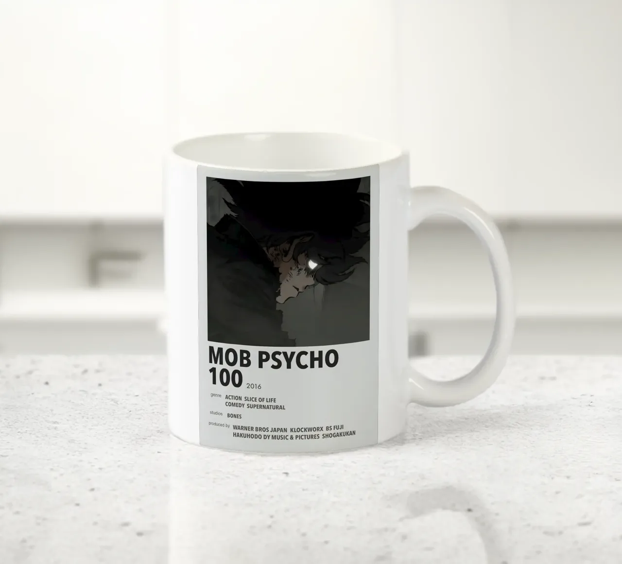 MOB PSYCHO  100  2016 tazza in ceramica da Totoya