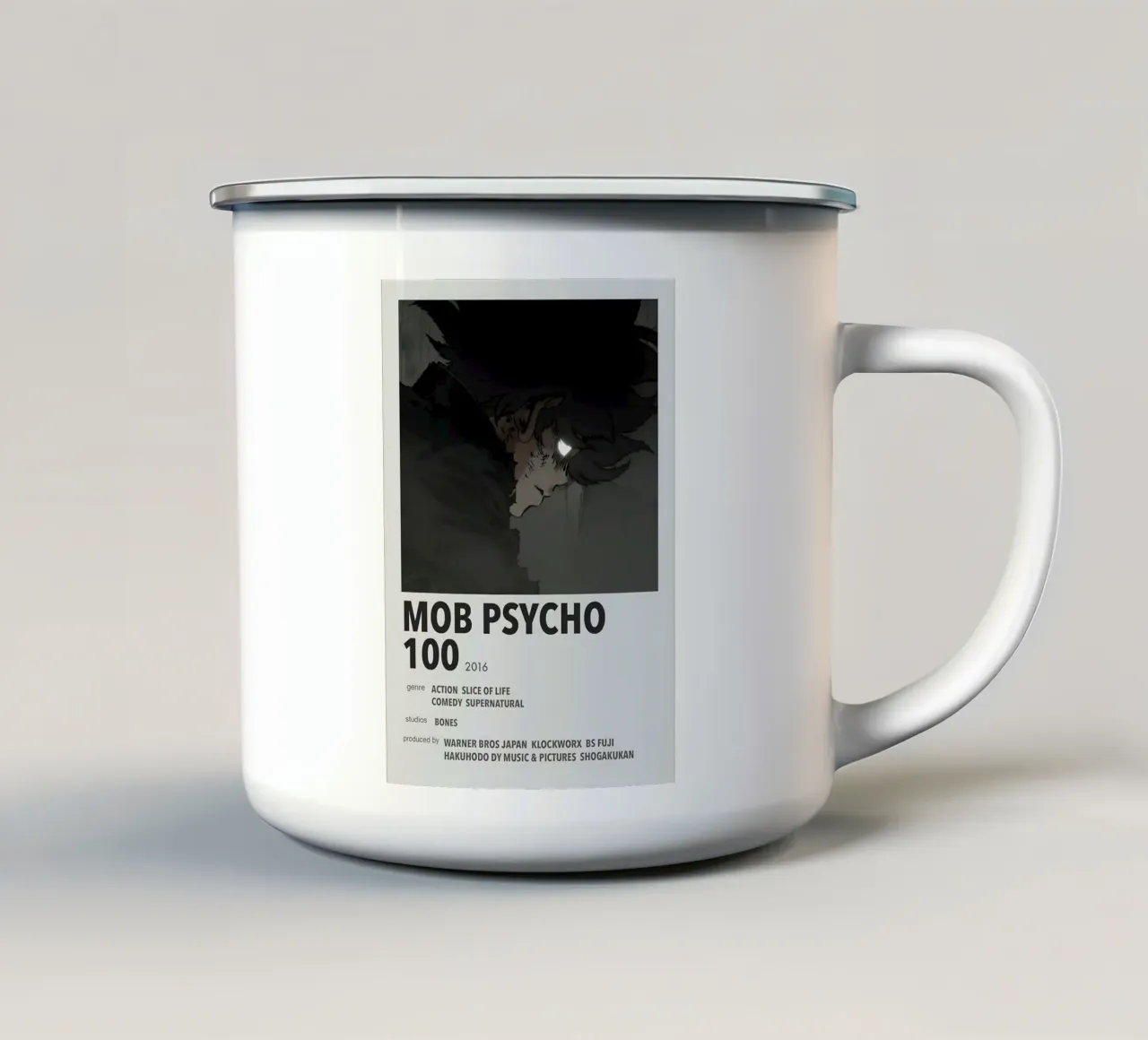 MOB PSYCHO  100  2016 tazza in smalto da Totoya