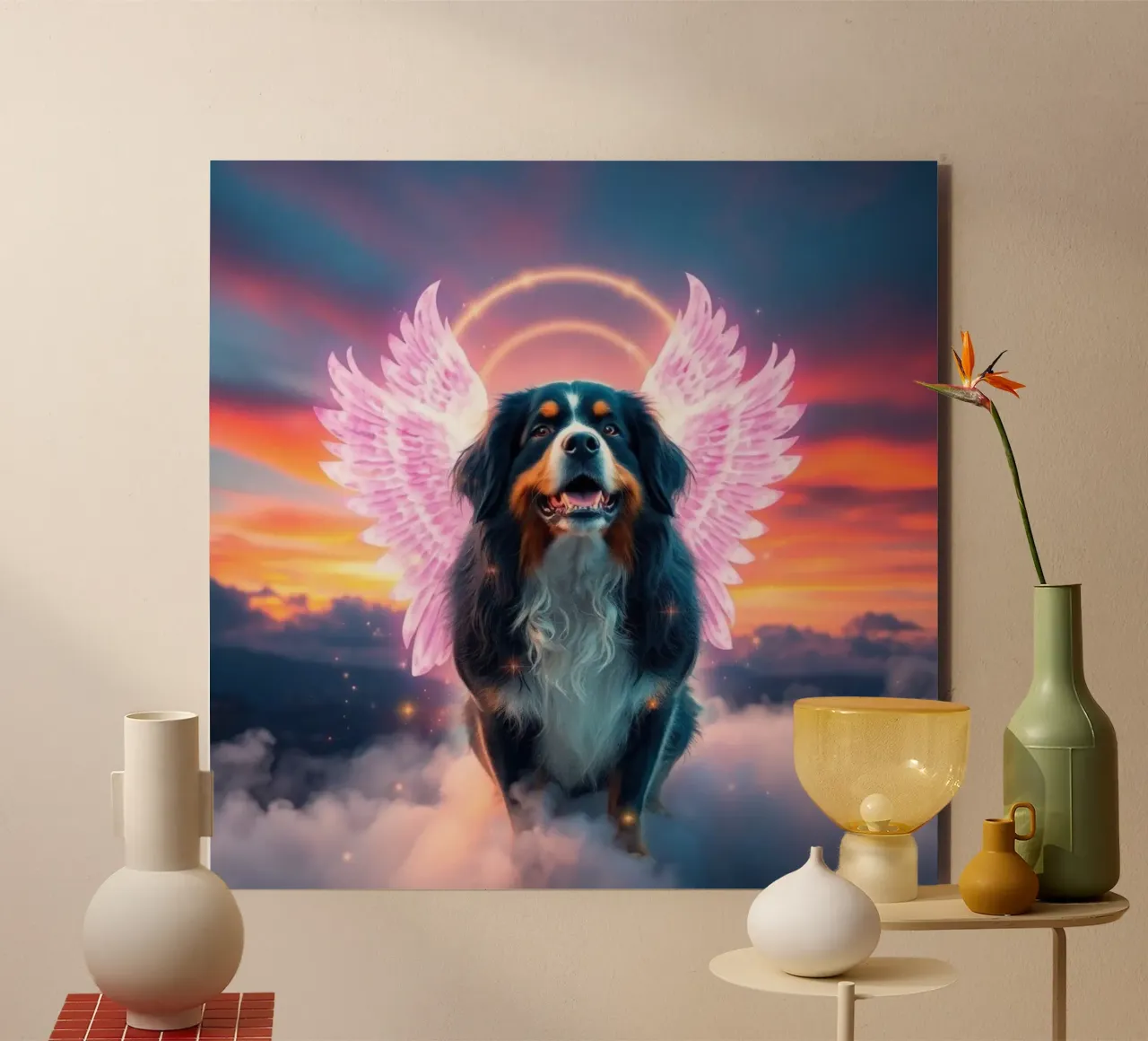 Un angelo del cielo #72 alluminio dibond da Yumis.Beargang.and.Me