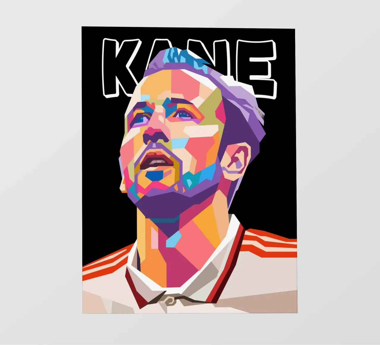 Harry Kane, giocatore di calcio simbolo telo in pvc da Hantamrata