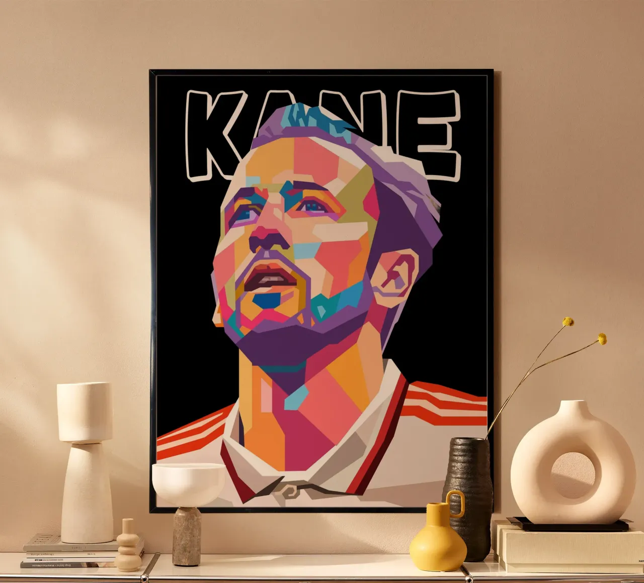 Harry Kane, giocatore di calcio simbolo poster da Hantamrata
