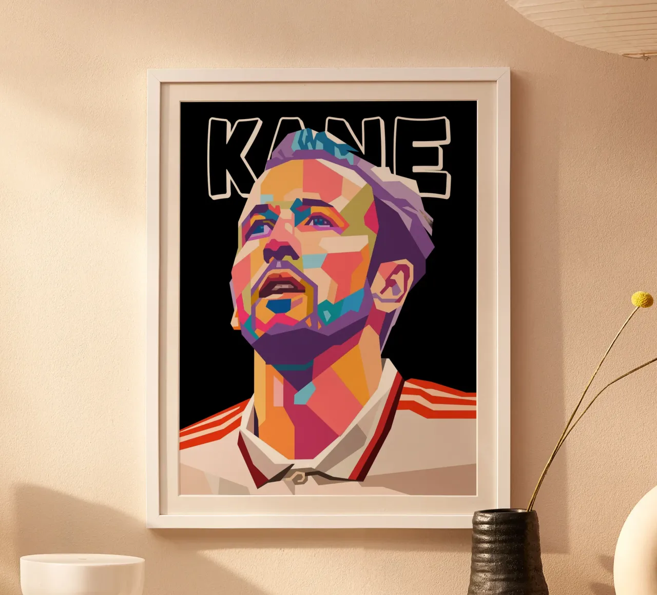 Harry Kane, giocatore di calcio simbolo poster da Hantamrata