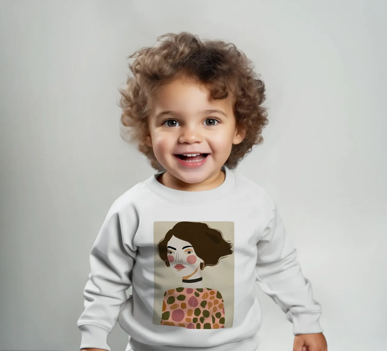 Retro Pattern Elegance felpa neonato da Twilight Muse