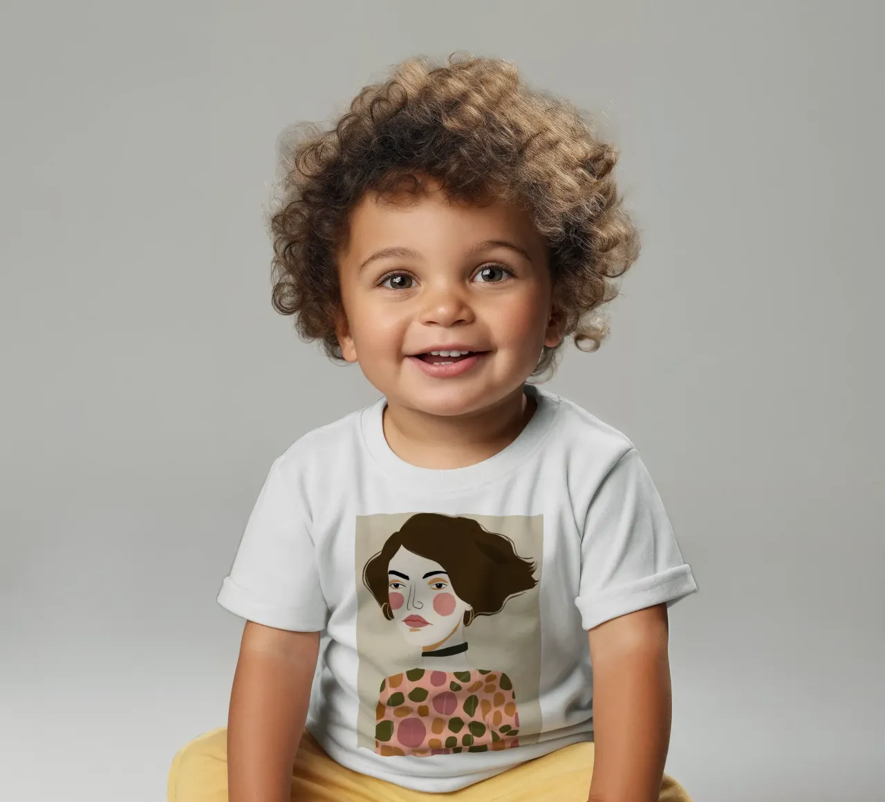 Retro Pattern Elegance maglietta neonato da Twilight Muse