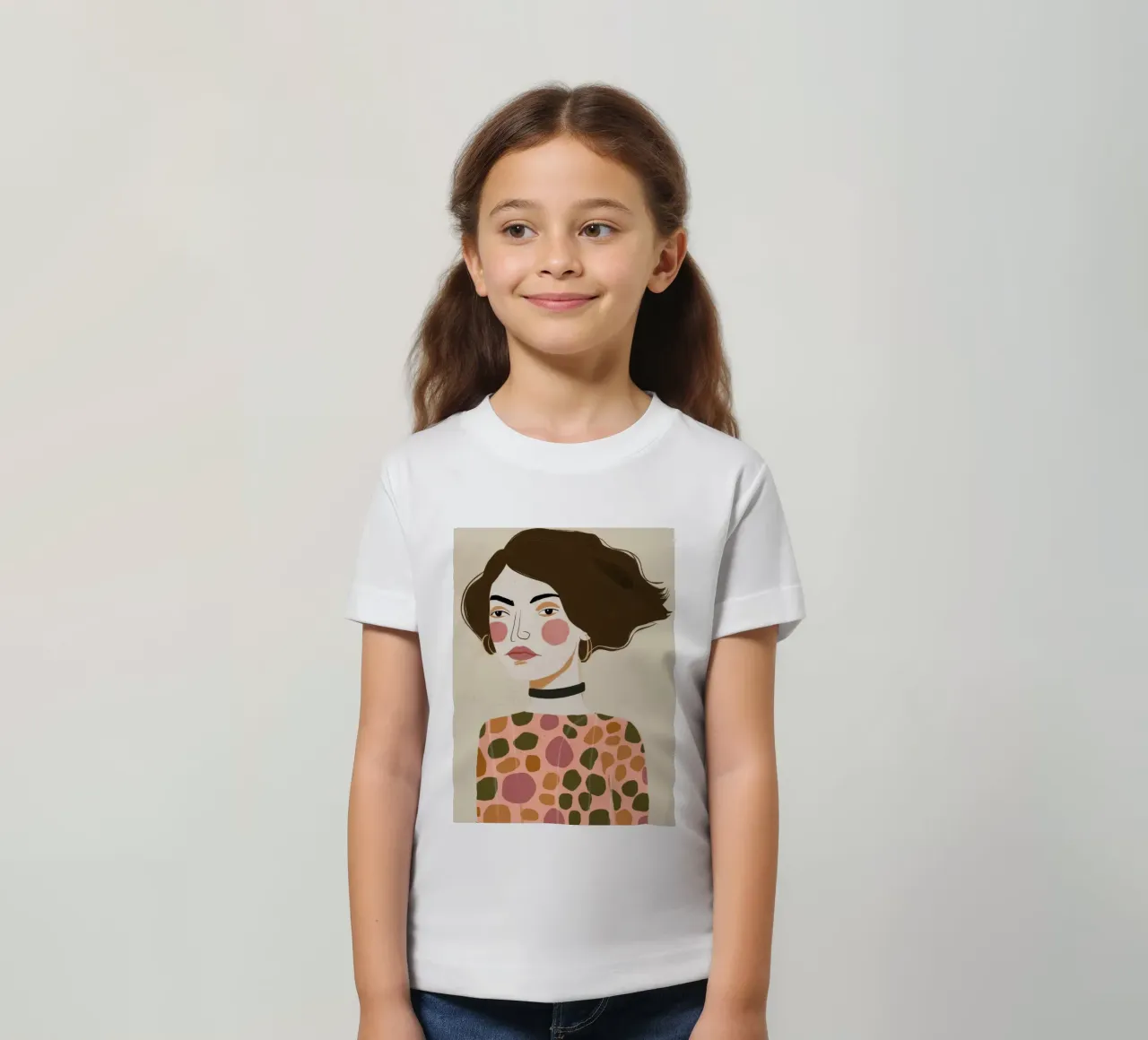 Retro Pattern Elegance t-shirt bambini da Twilight Muse