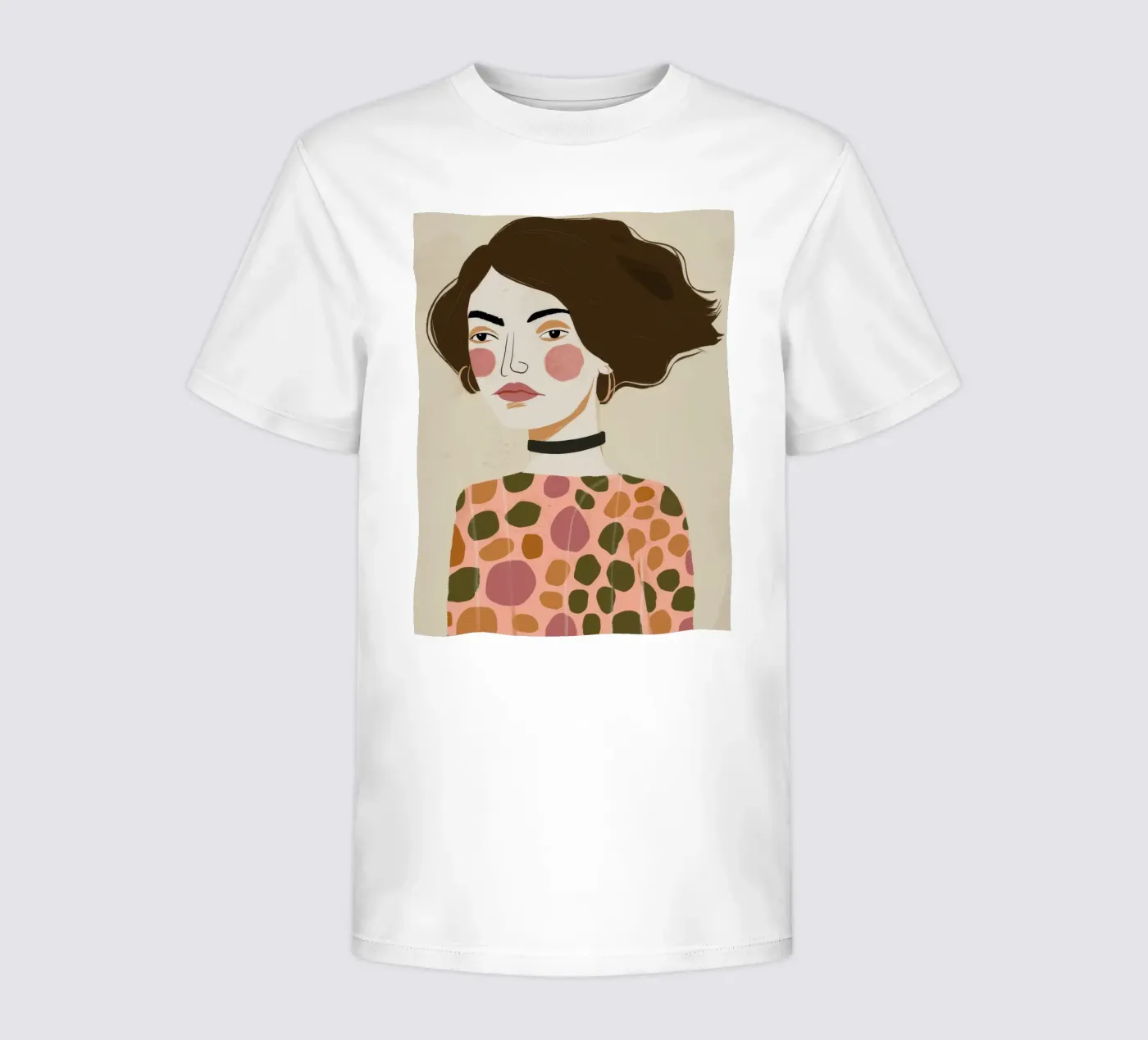 Retro Pattern Elegance t-shirt bambini da Twilight Muse